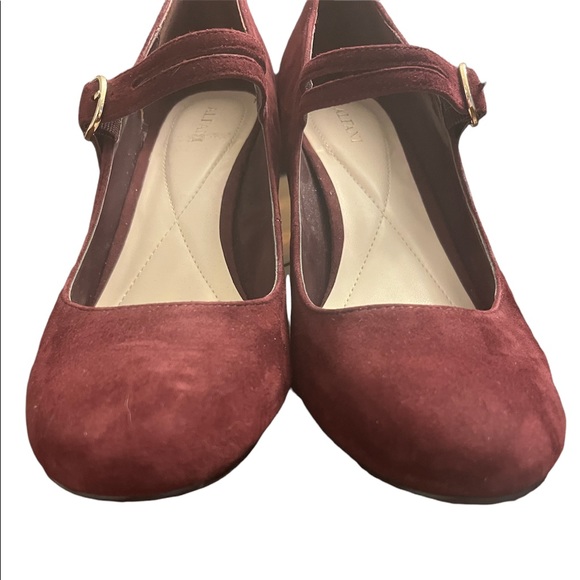 Alfani Womens Hillaree Malbec Mary Jane Pump Size 8.5 with Box - Picture 10 of 12
